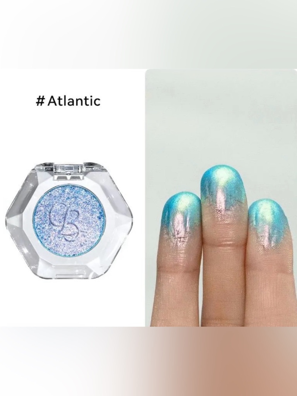 Atlantic, NIB Ourbella single multi-chrome eyeshadow